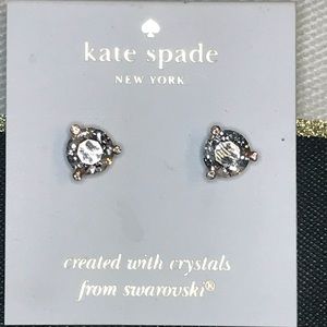 Kate Spade Rose Gold Patina Earrings